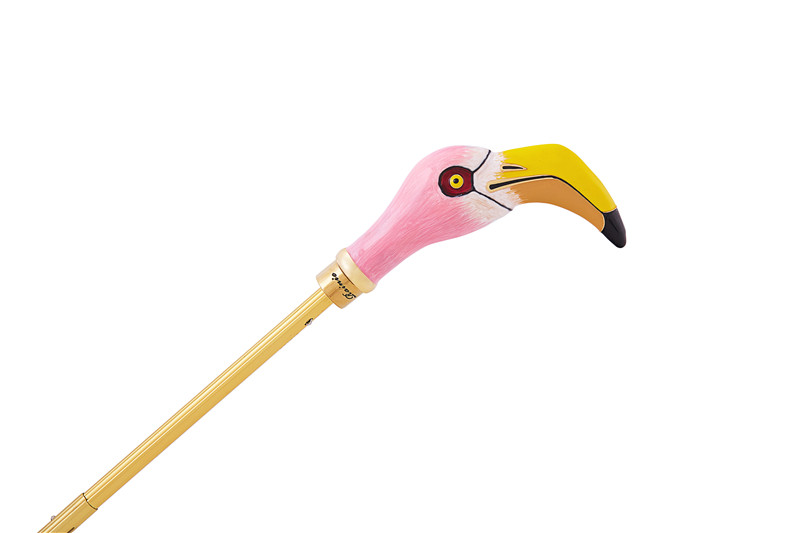 The flamingo folding umbrella