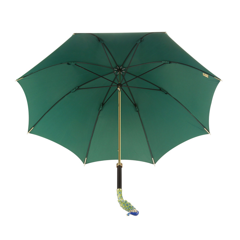 The peacock straight umbrella