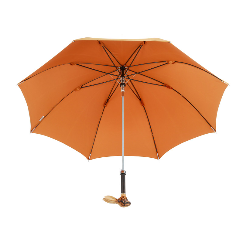 Wooden rabbit straight umbrella