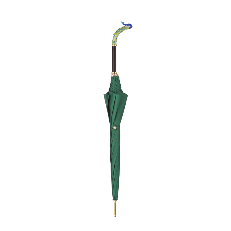 The peacock straight umbrella