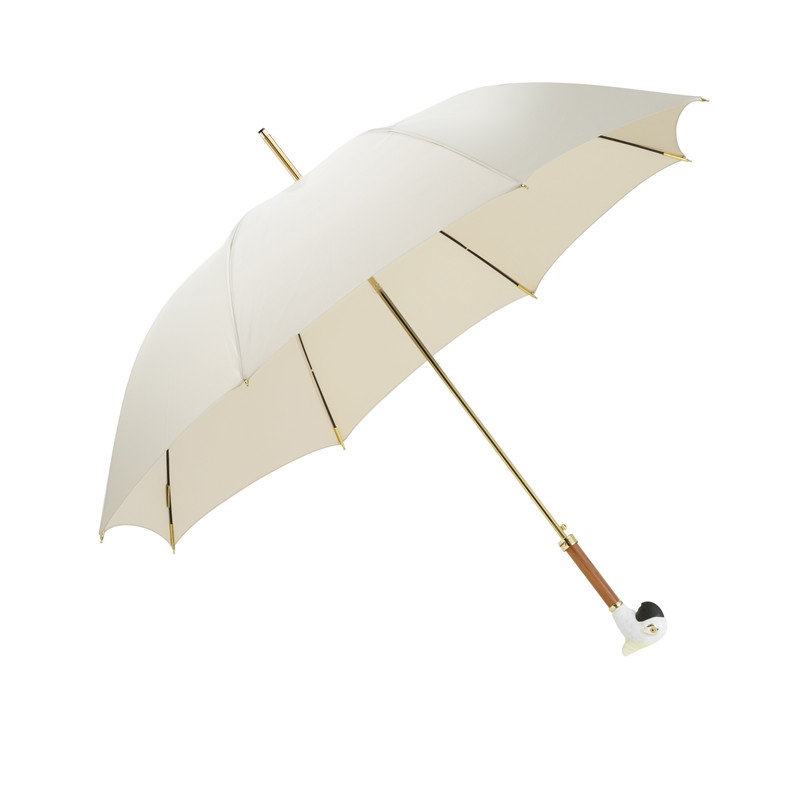 The white parrot straight shank umbrella