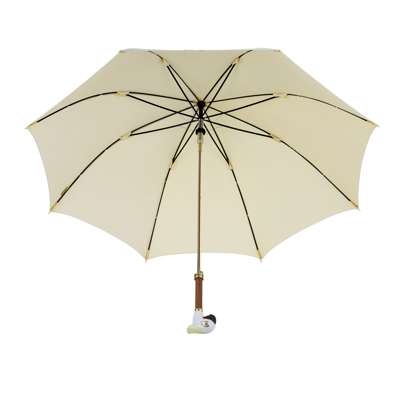 The white parrot straight shank umbrella