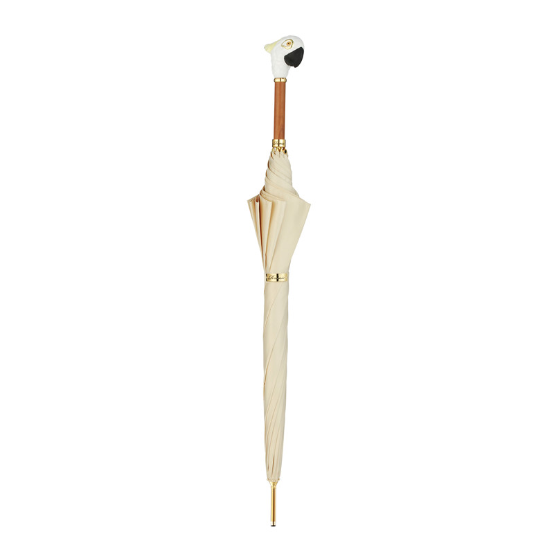 The white parrot straight shank umbrella