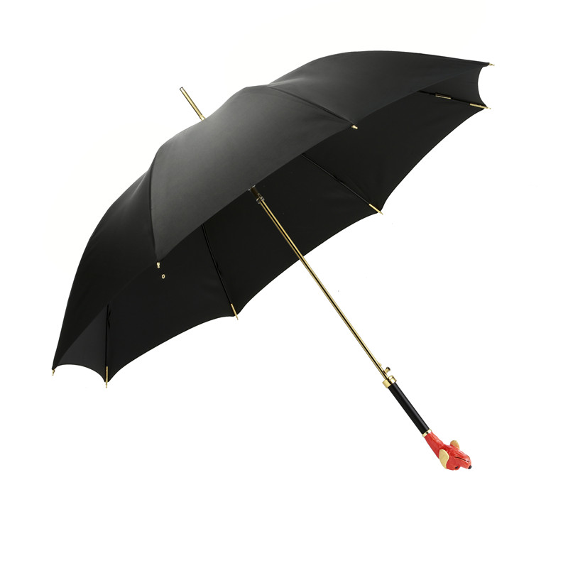 Labrador dog straight handle umbrella