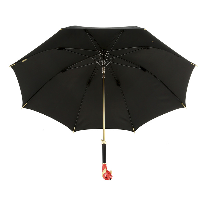 Labrador dog straight handle umbrella