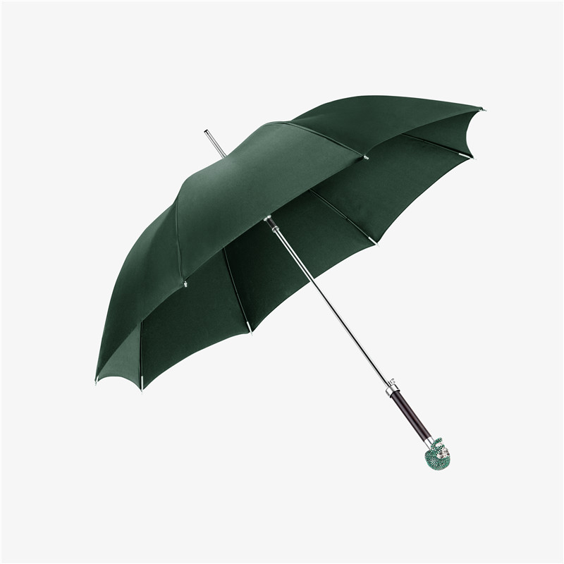 Green shank drill head skeleton straight umbrella