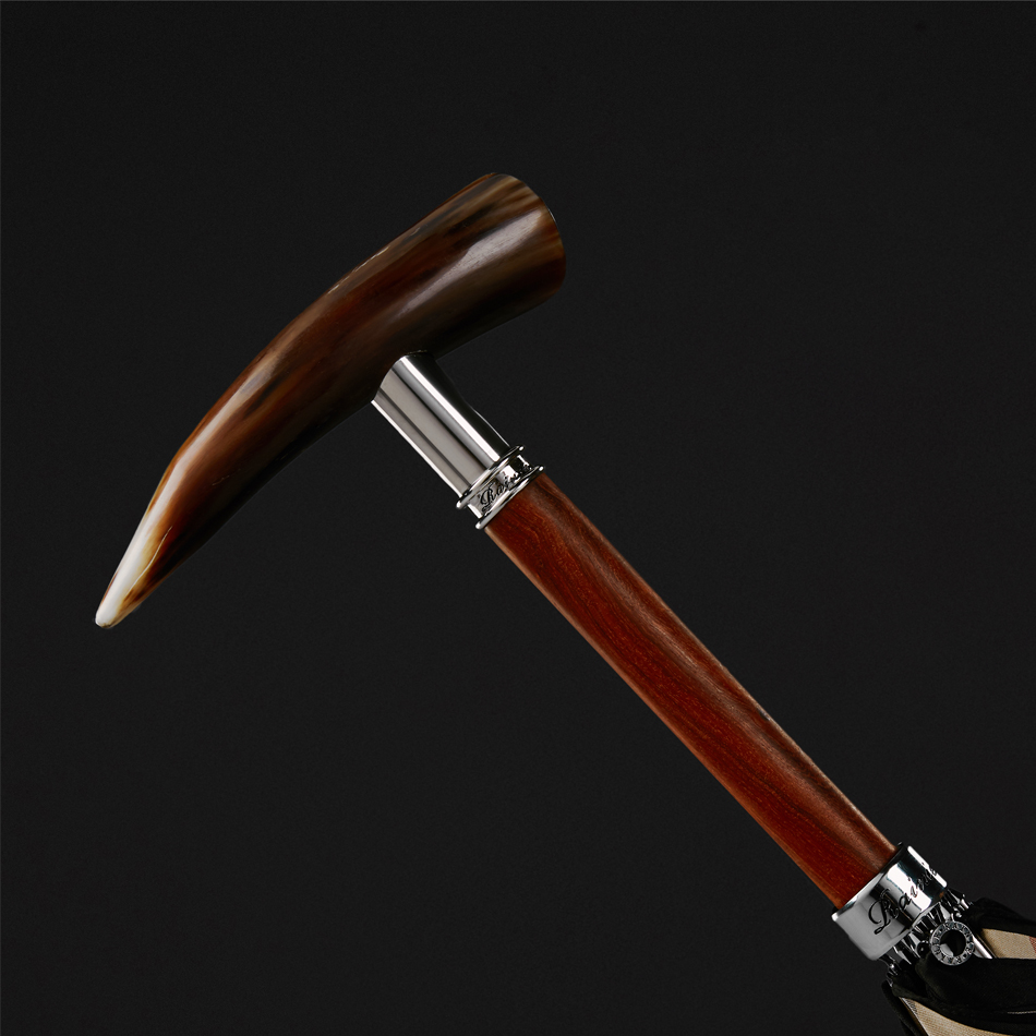 Ox horn straight umbrella