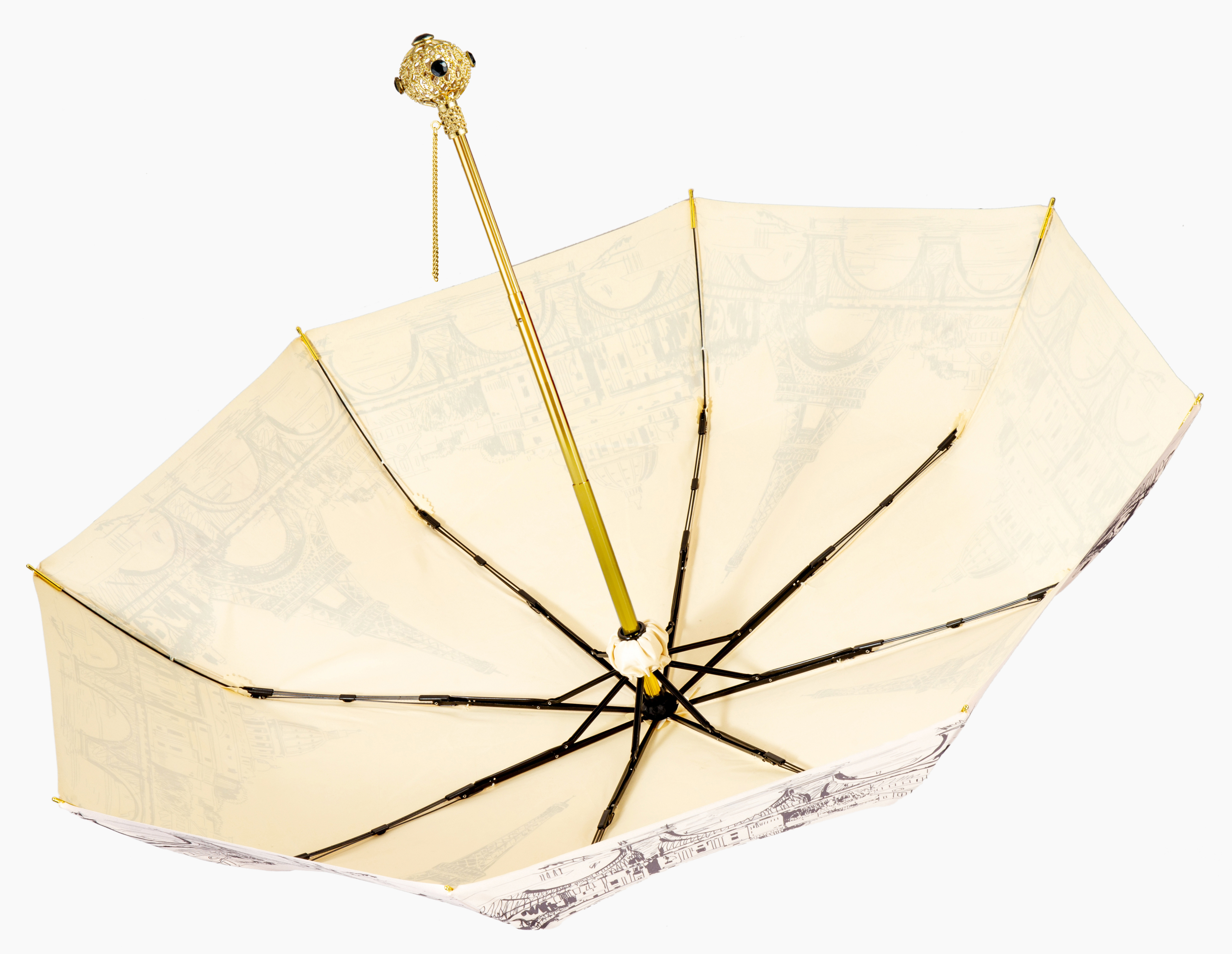 Linglong Ball-Paris Tower Folding Umbrella