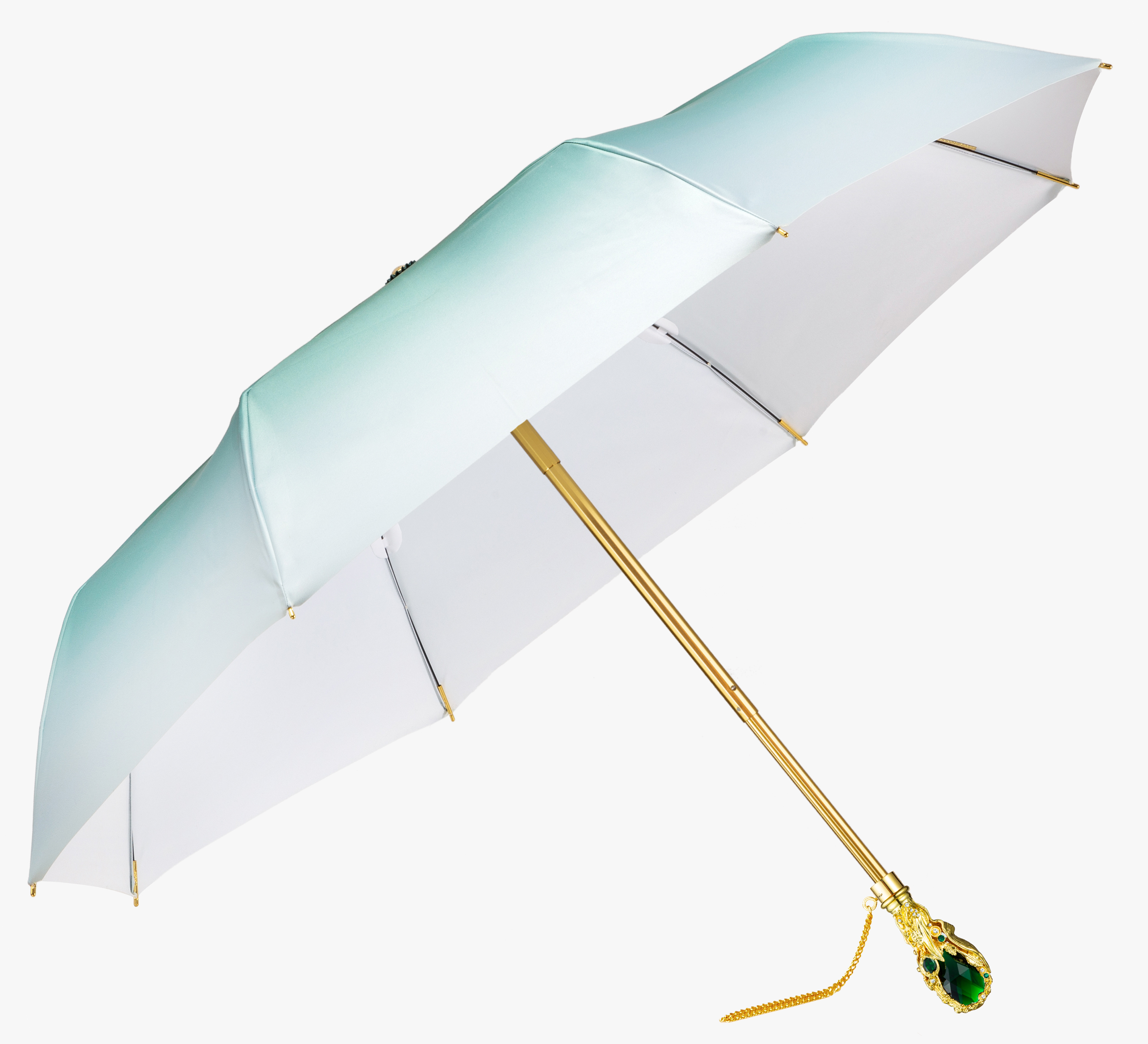 Gem-Green Alice-Folding Umbrella