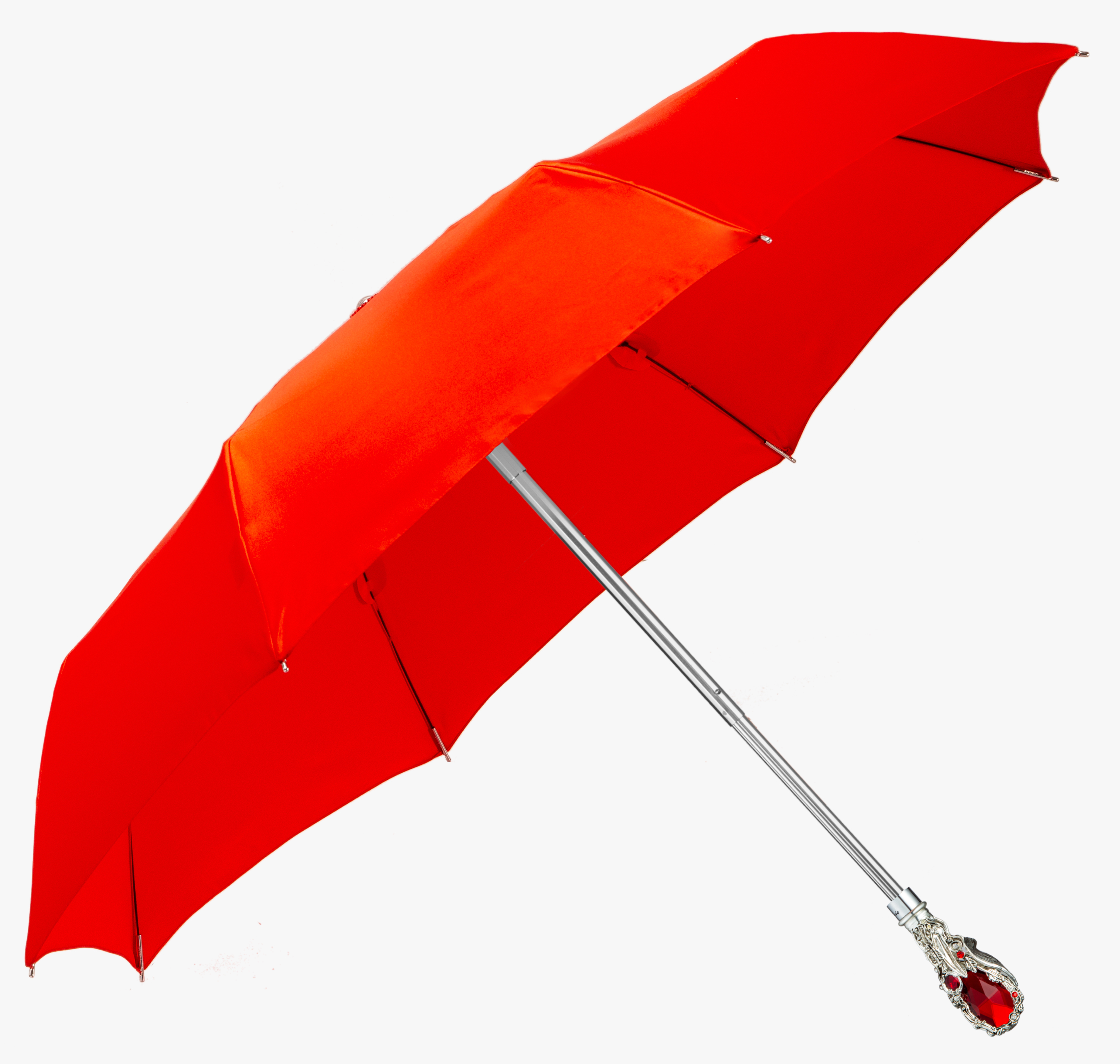 Gem-Carmine-Folding Umbrella