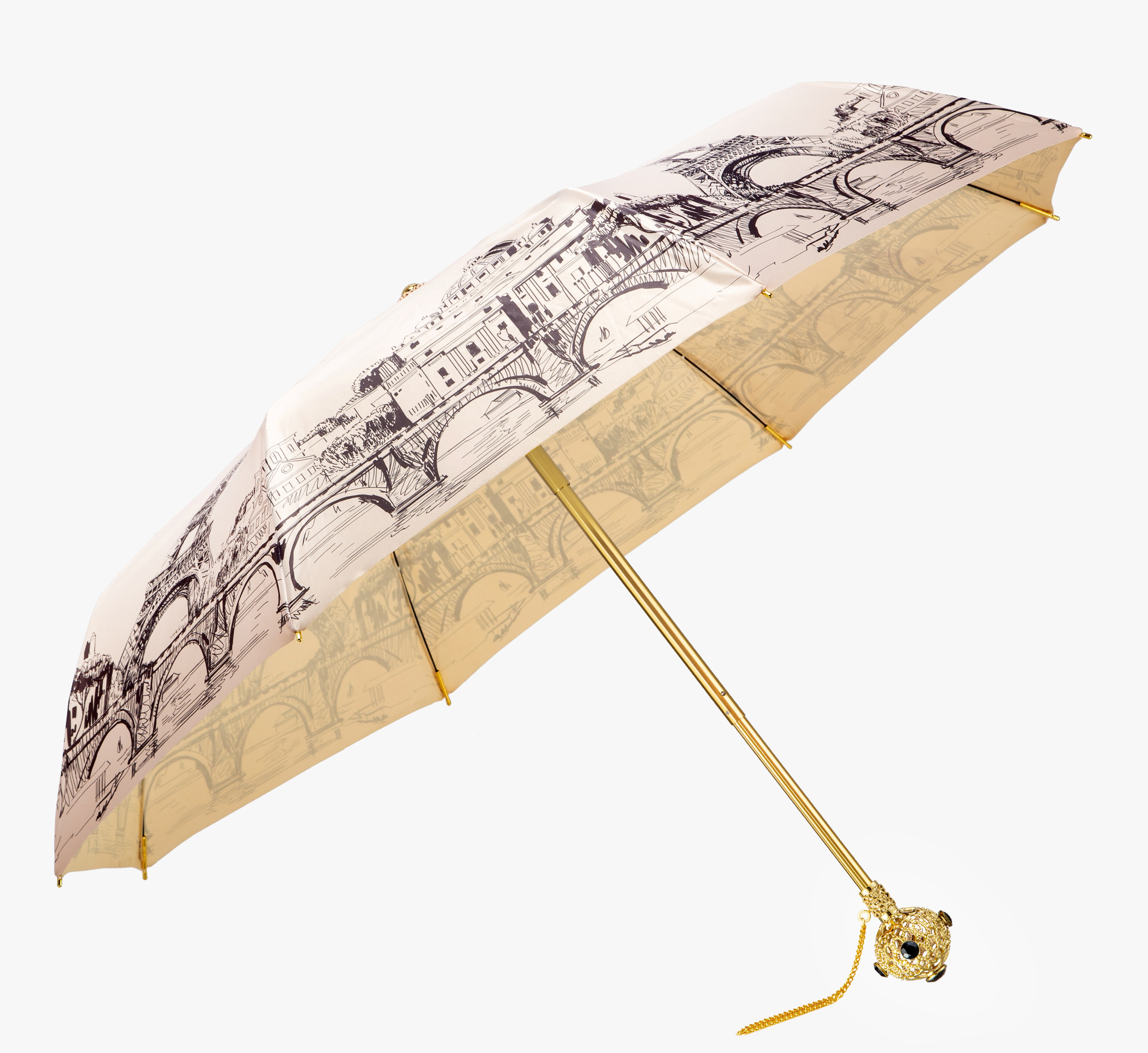 Linglong Ball-Paris Tower Folding Umbrella