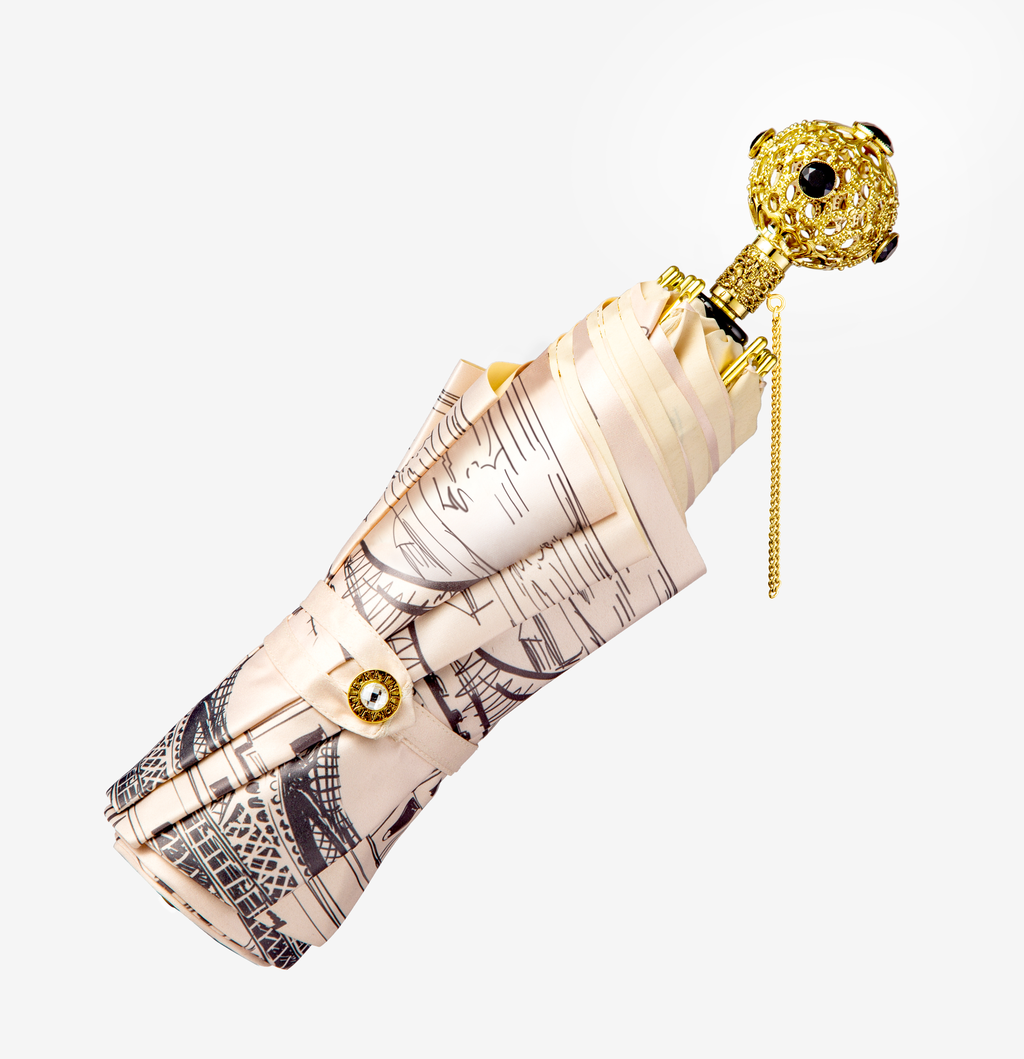 Linglong Ball-Paris Tower Folding Umbrella