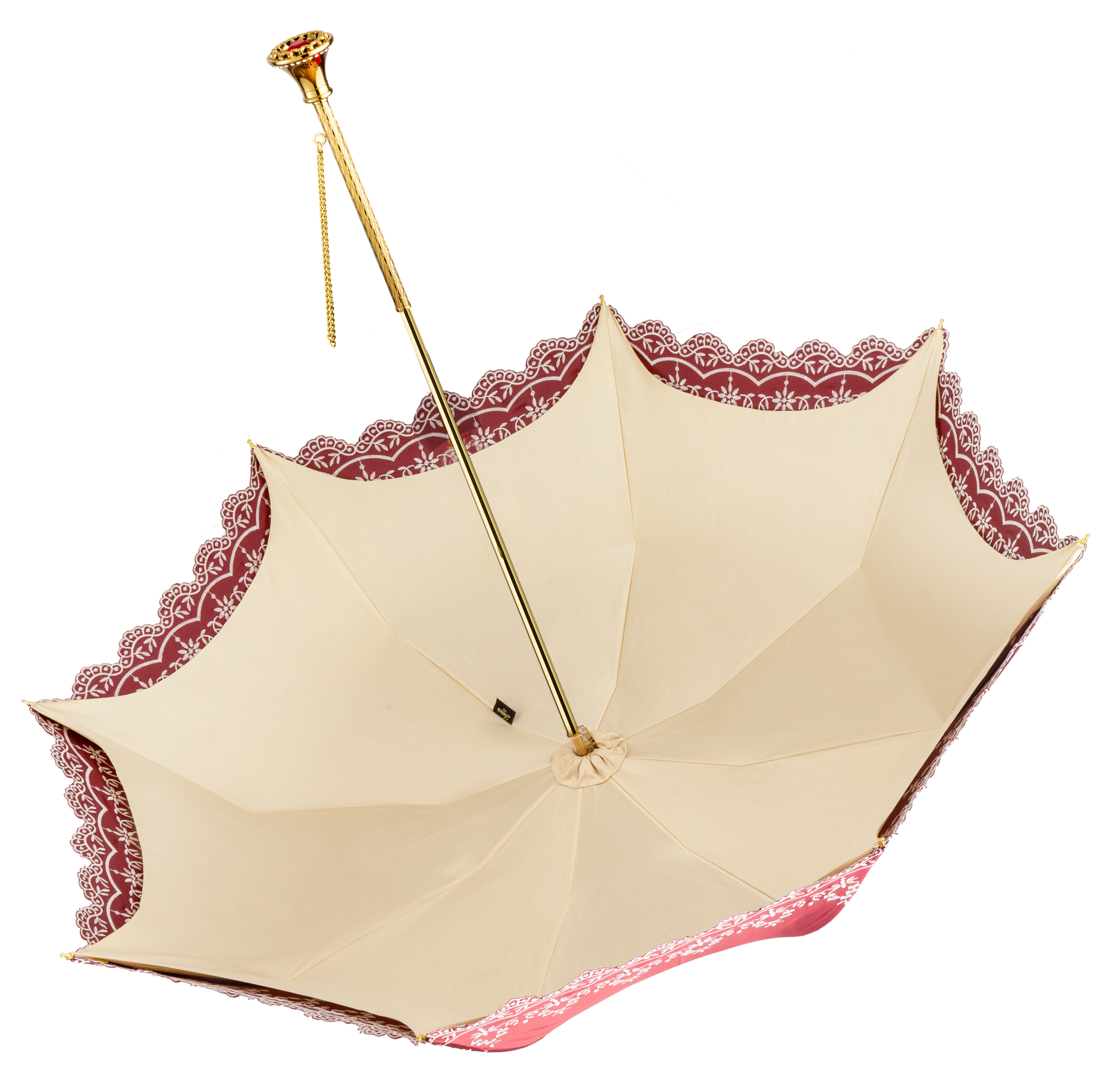 Minnie-copper tube 48-long handle umbrella