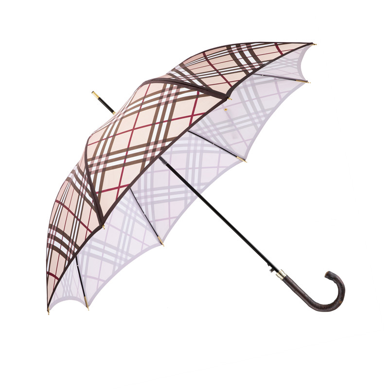 Cherry wood-long umbrella