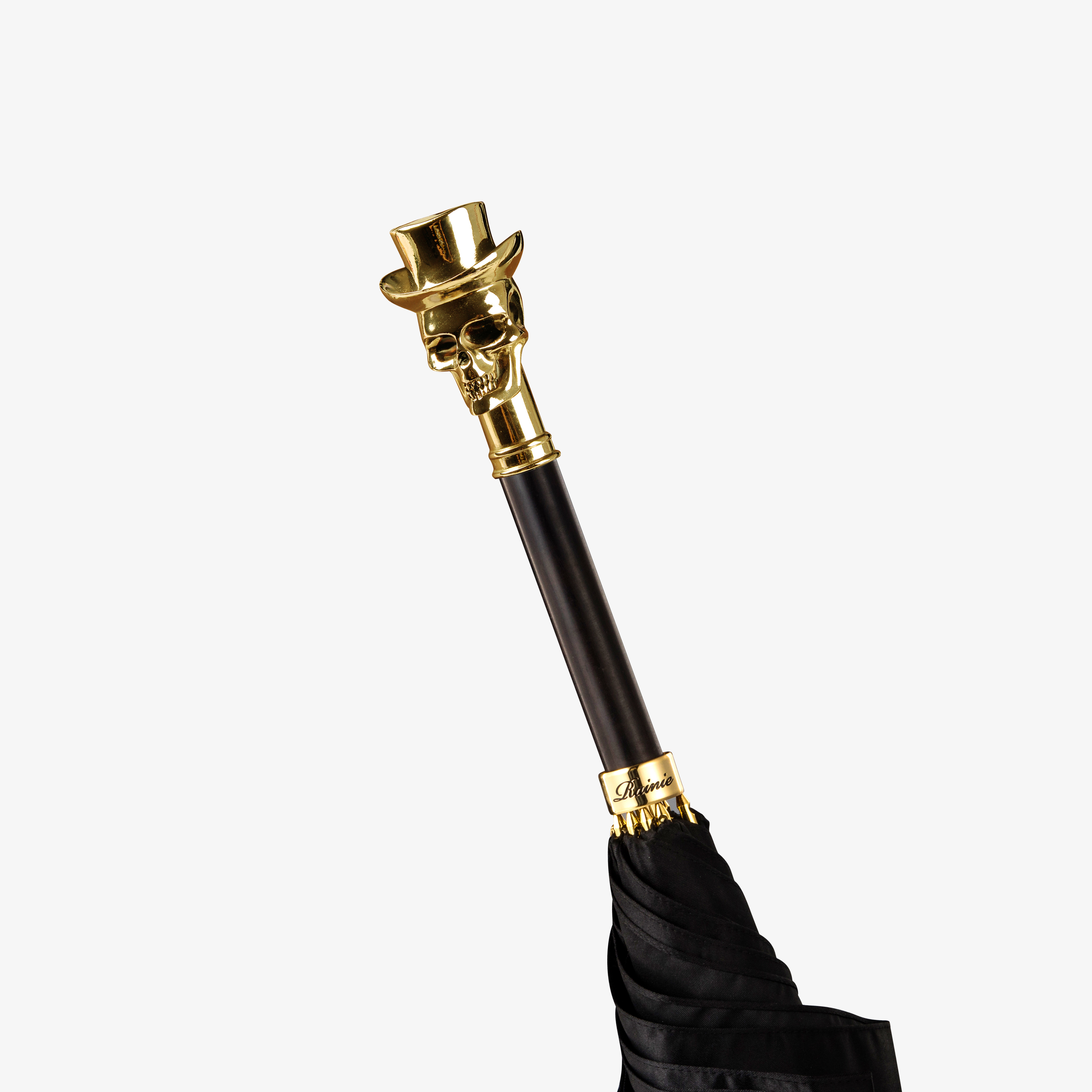 Gentleman skull straight umbrella