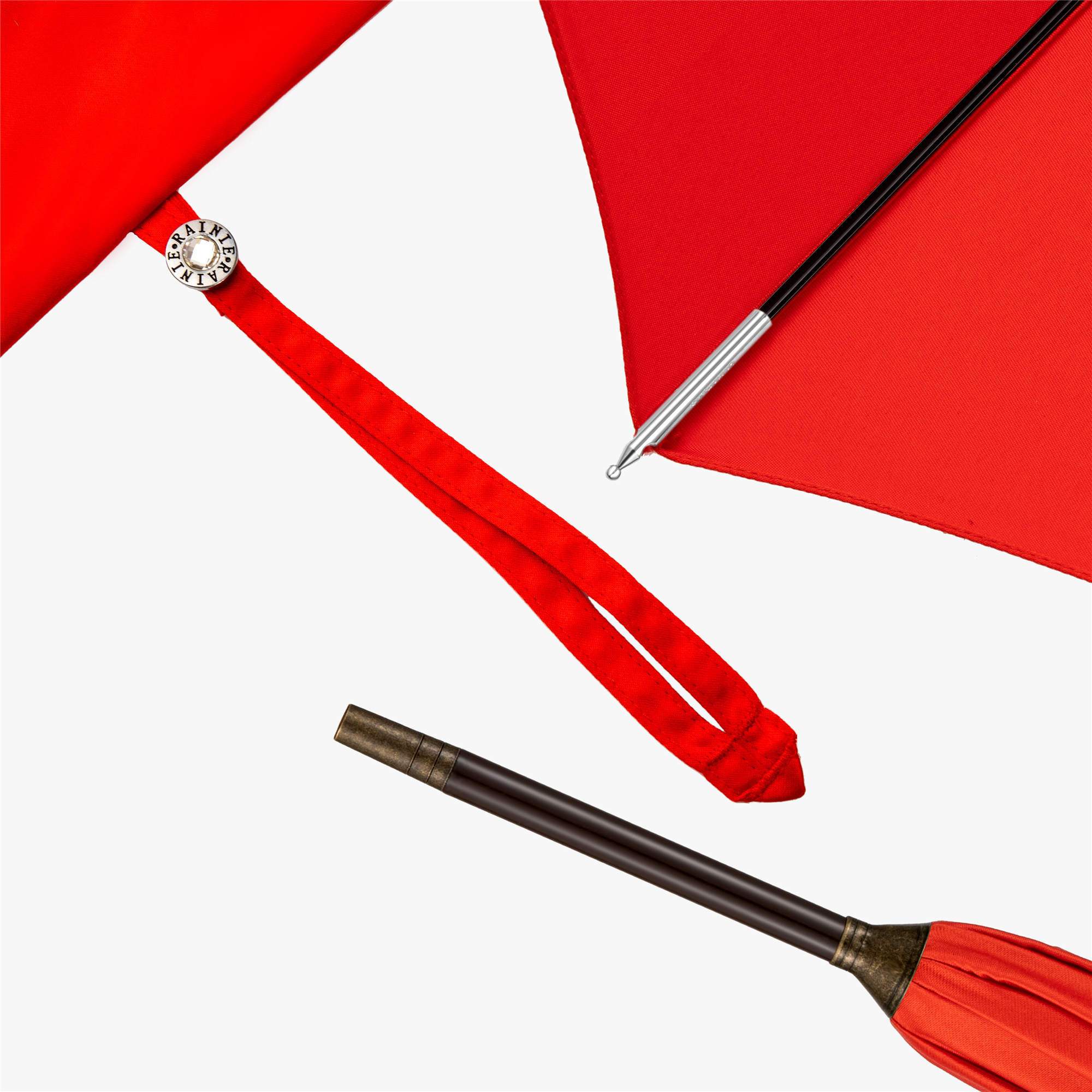 Maple curved umbrella with straight handle