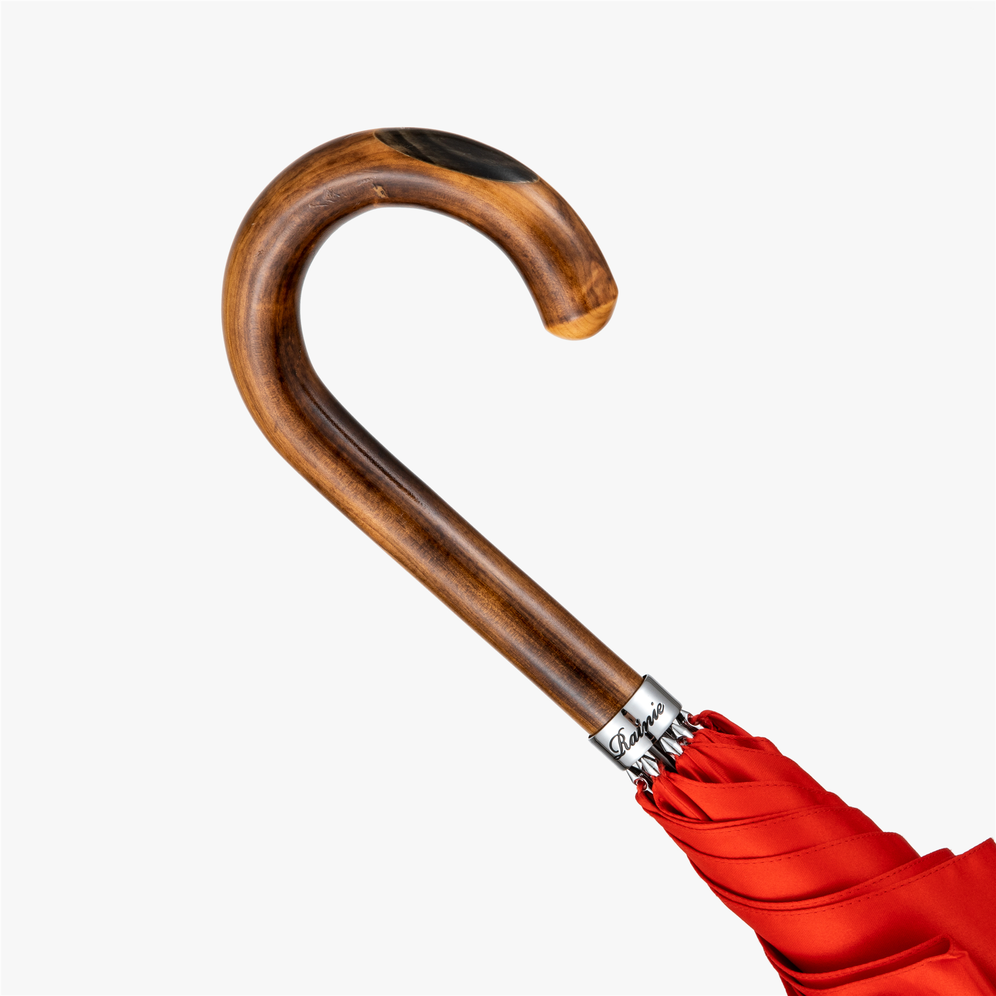 Maple curved umbrella with straight handle