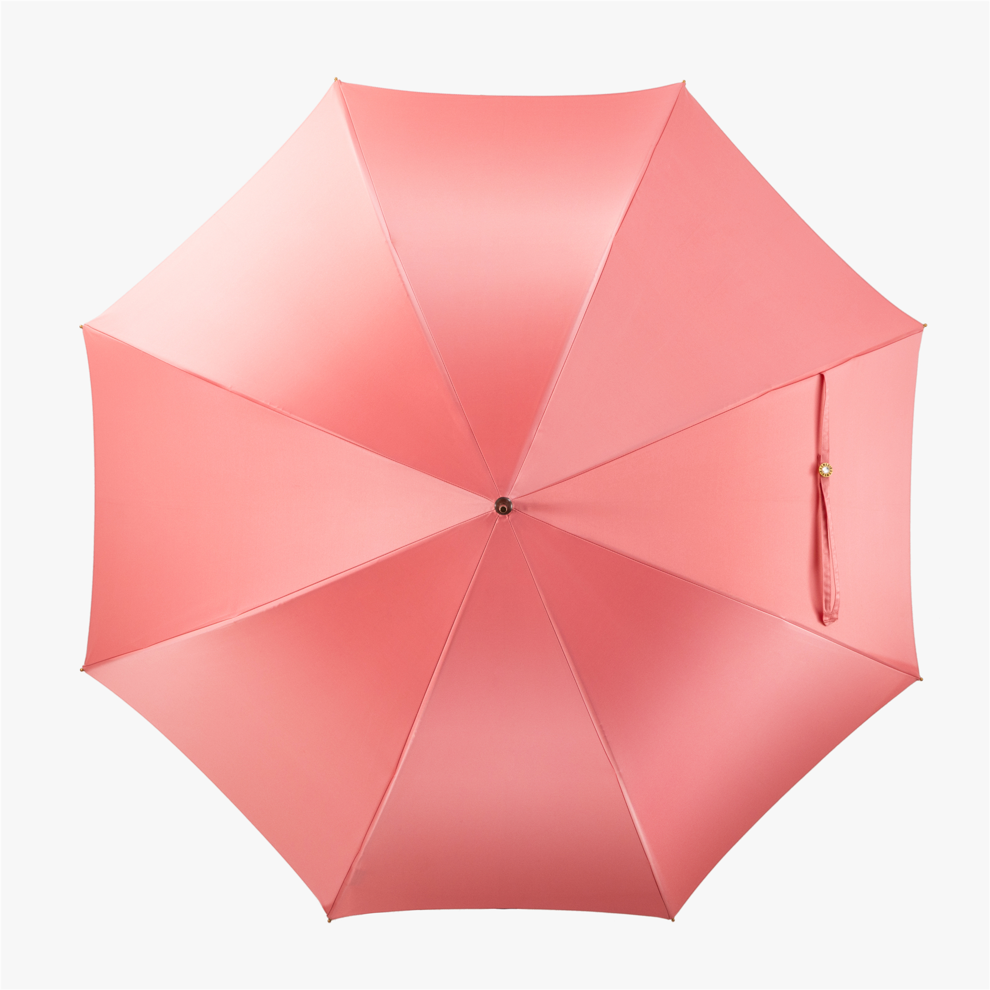 Exquisite ball umbrella with wooden handle